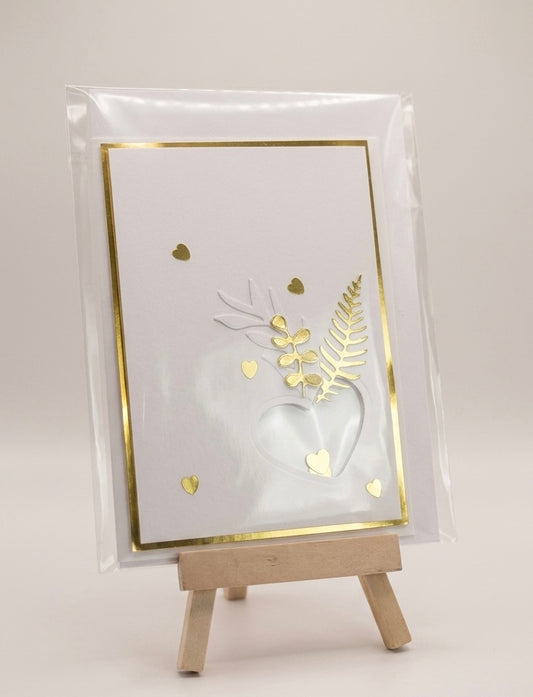 Grußkarte Hochzeit Liebe Geschenk handmade 